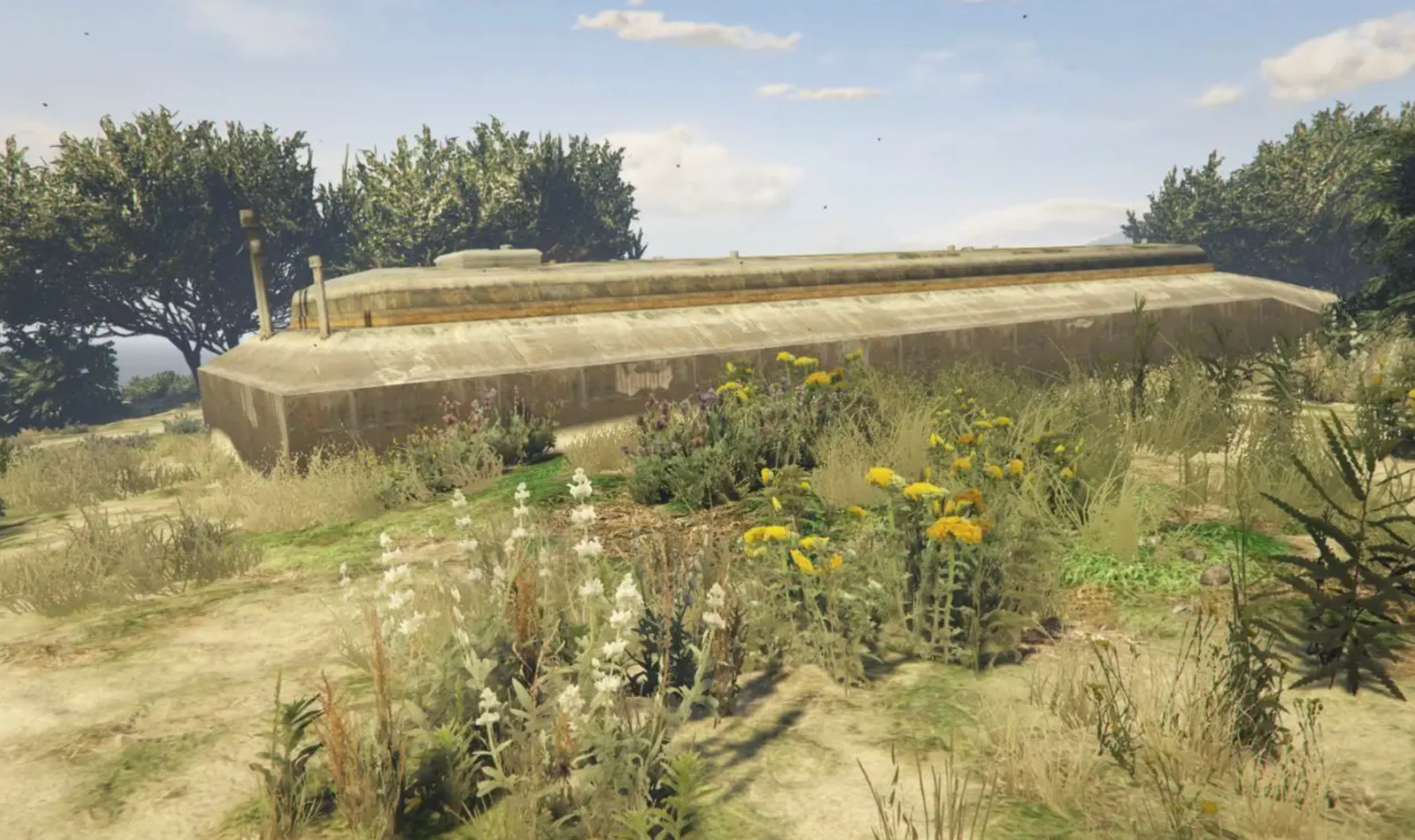 Lago Zancudo Bunker gta